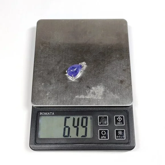 Jewelry Pendant Head Tanzanite 14.4ct Platinum 1324096